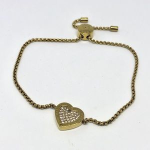 MK Heart Bracelet